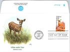 S08-5354, WILDLIFE OF USA, WHITE-TAILED DEER, FLEETWOOD FDC