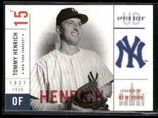 2001 Upper Deck Legends of New York #120 Tommy Henrich
