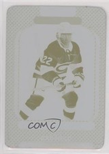 2021-22 Upper Deck Ovation Rookies Printing Plate Yellow 1/1 Cole Caufield 0ze5