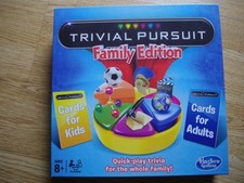 Trivial Pursuit Family Edition Board Game by Hasbro - 2014 (8+) ~ Complete