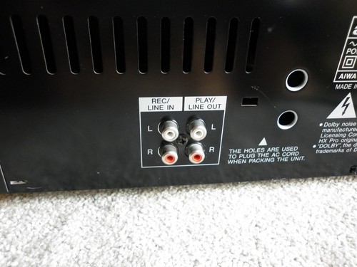 Quality AIWA AD-WX727 Double Cassette Tape Deck - Free brand new Tape - Picture 18 of 24