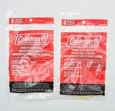 Coleman String Tie #21 Lantern Mantles 2 Packs of 4 (8 Total) New & Sealed