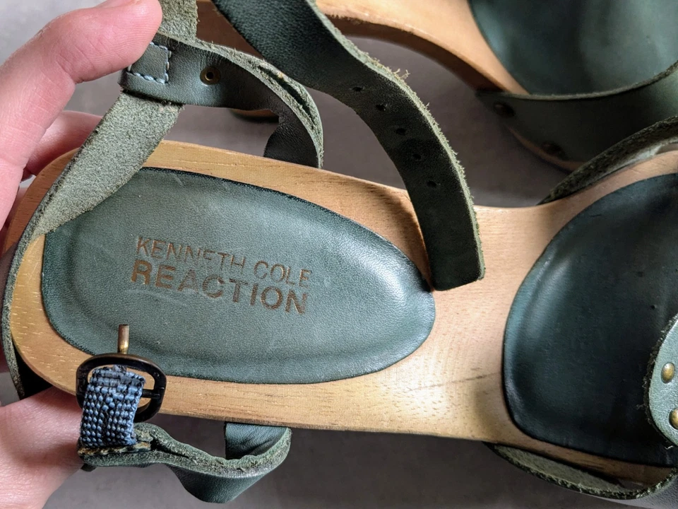 Tacones gruesos Kenneth Cole Reaction talla 9 Foto 3 de 4