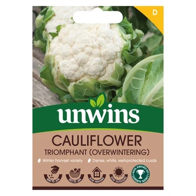 Cauliflower Triomphant | Unwins Easy To Grow Seeds