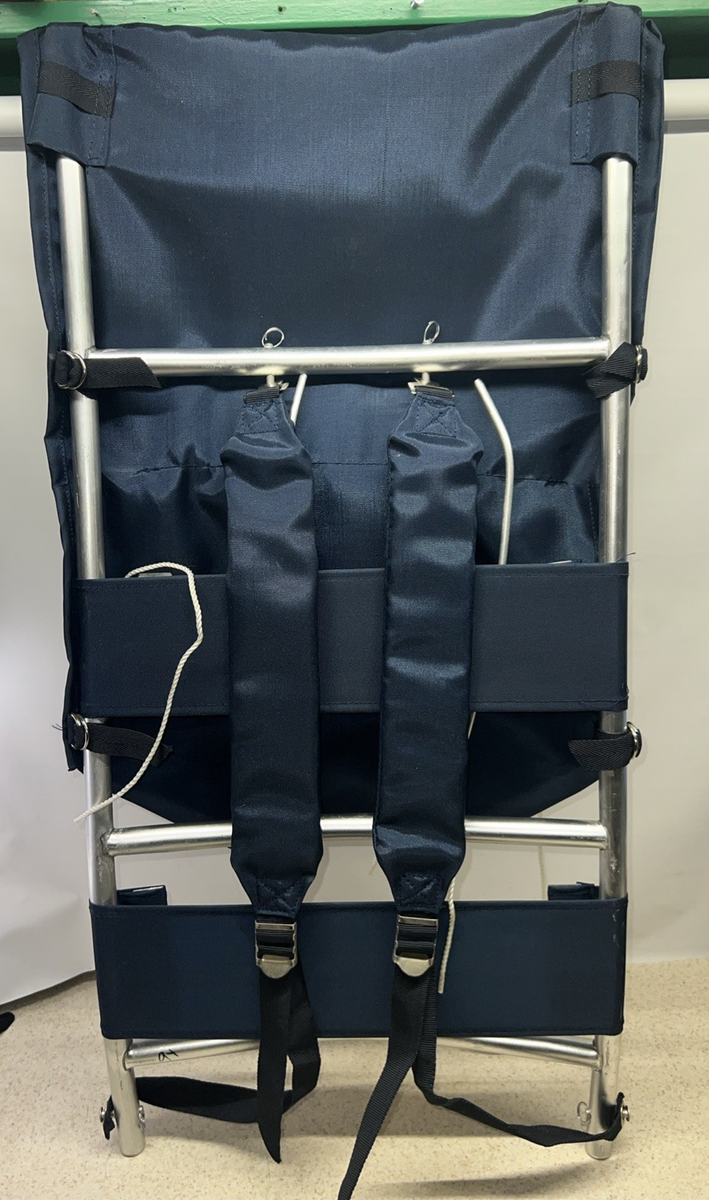 Vintage Trail Designs Mountain Crest Backpack External Frame Blue Nylon New Vintage MOUNTAIN CREST Frame Backpack #1730 Heavy Duty  main image 3