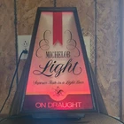 Vintage Michelob Light Beer Lighted Beer Sign - 10.5x15.75" Wall Mount/Standup