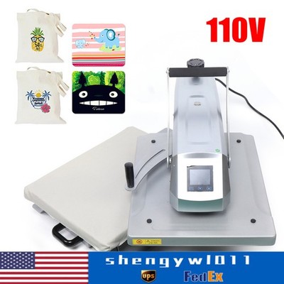 16'' x 20'' Digital T-Shirt Heat Press Sublimation Transfer Machine Swing Away NEW