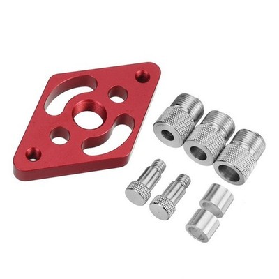 Self Centering Drill Guide Locator for 6mm 8mm 10mm Holes in Woodworking Tasks