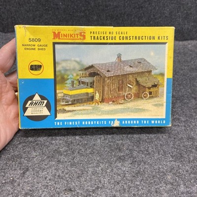 A.H.M. Minikits Narrow Gauge Engine Shed Kit #5809 Open Box Used (AH033126-05)