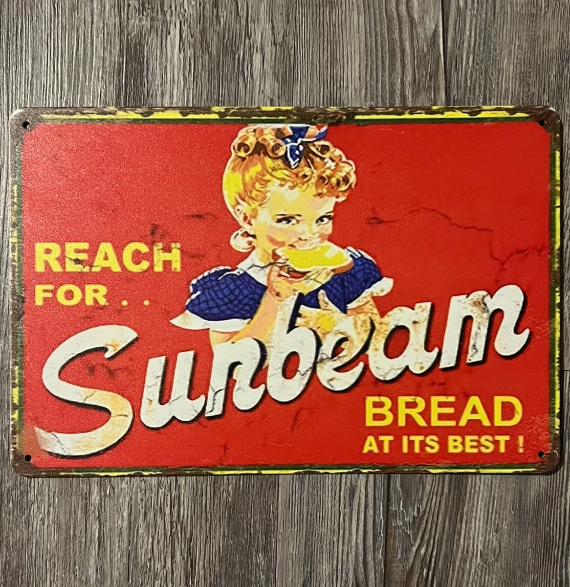 Sunbeam Bread Sign In Bread Advertising for sale | eBay