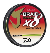 Daiwa J-Braid Grand x8 Braided Line Chartreus...