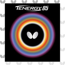 Butterfly Tenergy 05 Tennis Rubber 2.1 mm Black Professional Table Tennis