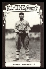 1973 TCMA All-Time Greats Rabbit Maranville Braves NEAR MINT *6I