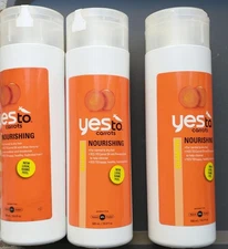 3 YES TO CARROTS NOURISHING Shampoo 500ML 16.9 Oz RARE