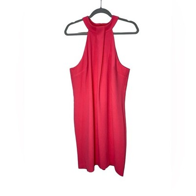 Trina Turk Grove High Neck halter Shift Dress size 10 Barbie, Elle woods |  eBay