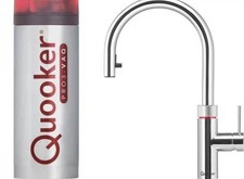 Quooker 3NRCHR Nordic Round Chrome Tap with 3 Litre Tank (Boiling Water Only)