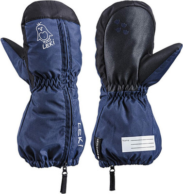 LEKI Little Sleeve Mitt Kinder Handschuhe  Marineblau Schwarz Gr.3