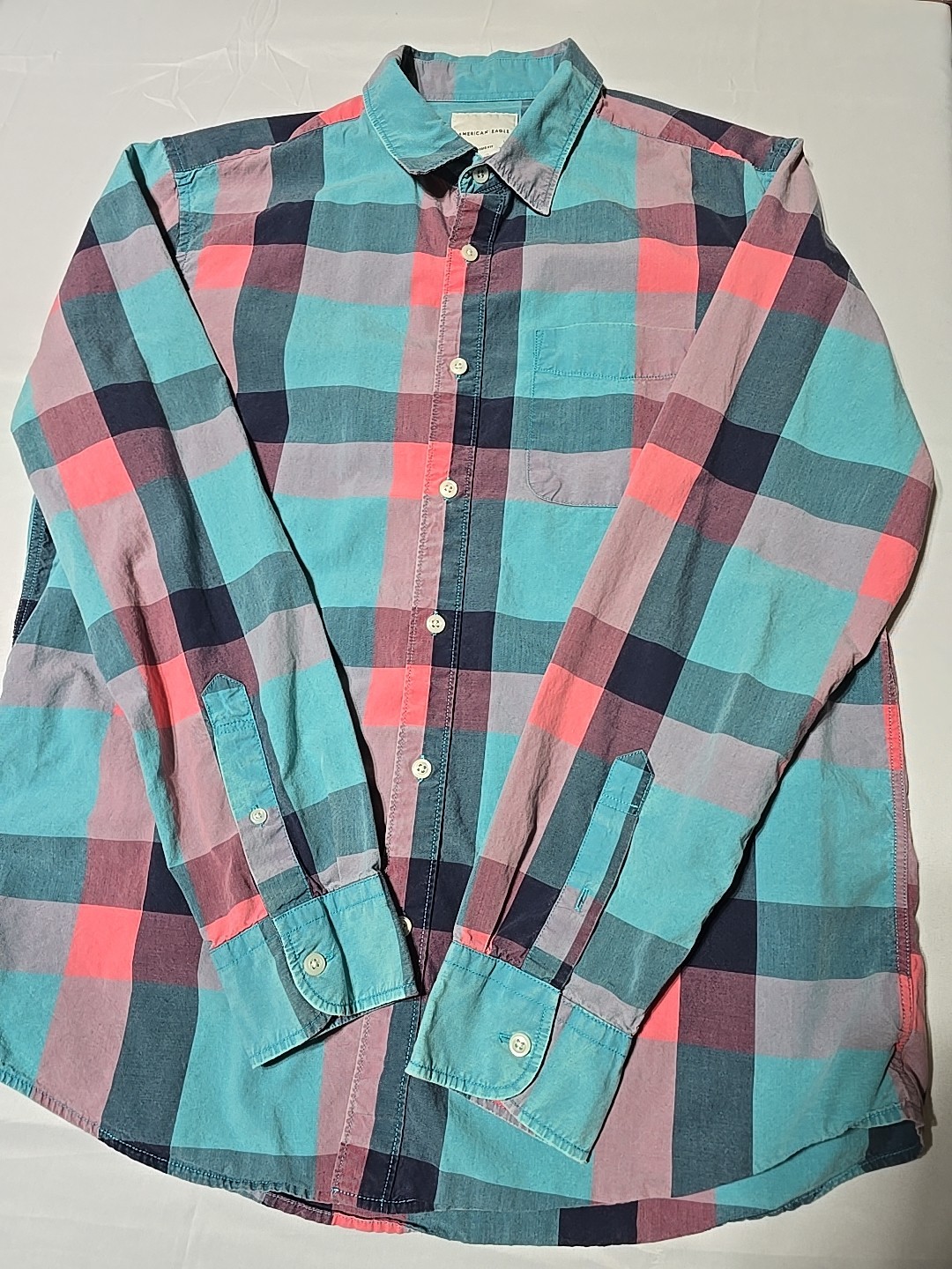 American Eagle Large  Button-Down Long Sleeve Cas… - image 1