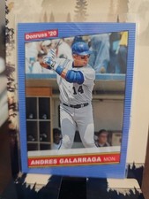 2020 Donruss Retro 1986 Andres Galarraga #213 Montreal Expos 