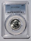 1960-P Washington Quarter, PCGS Graded MS65 ⭐90% Silver Gem
