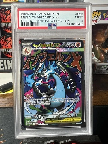 ME: Mega Evolution Promo #023 Mega Charizard X ex PSA 9