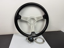 Nardi Torino Classic 330mm Leather Steering Wheel 13” Horn Button JDM