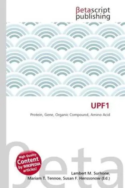 Lambert M. Surhone (U. A.) | UPF1 | Taschenbuch | Englisch (2026) | Omniscriptum-image