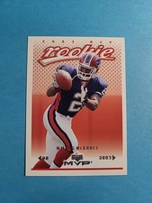 Willis McGahee 2003 Upper Deck MVP Football Card # 357 I9494