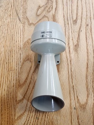 Funke + Huster Kleinhupe HP siren alarm horn
