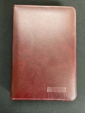 Day-Timers Family Record and Inventory Binder Burgundy w Index & Pages VINTAGE