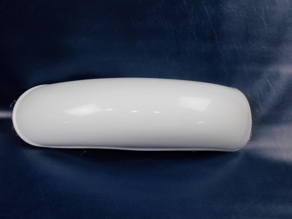 1971-76 KTM PENTON MX MC 100 125 175 250 360 REAR FENDER MUDGUARD WHITE ABS - Image 4 of 4