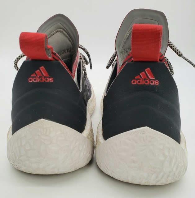 ADIDAS Men's Black White Red Ankle Support Athletic Shoes Size 7.5 | eBay