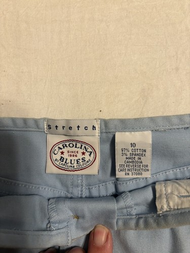 Gonna Vintage Y2K Carolina Blues Elasticizzata Tg 10 Matita Dritta Blu Lunghezza Ginocchio - Foto 2 di 4