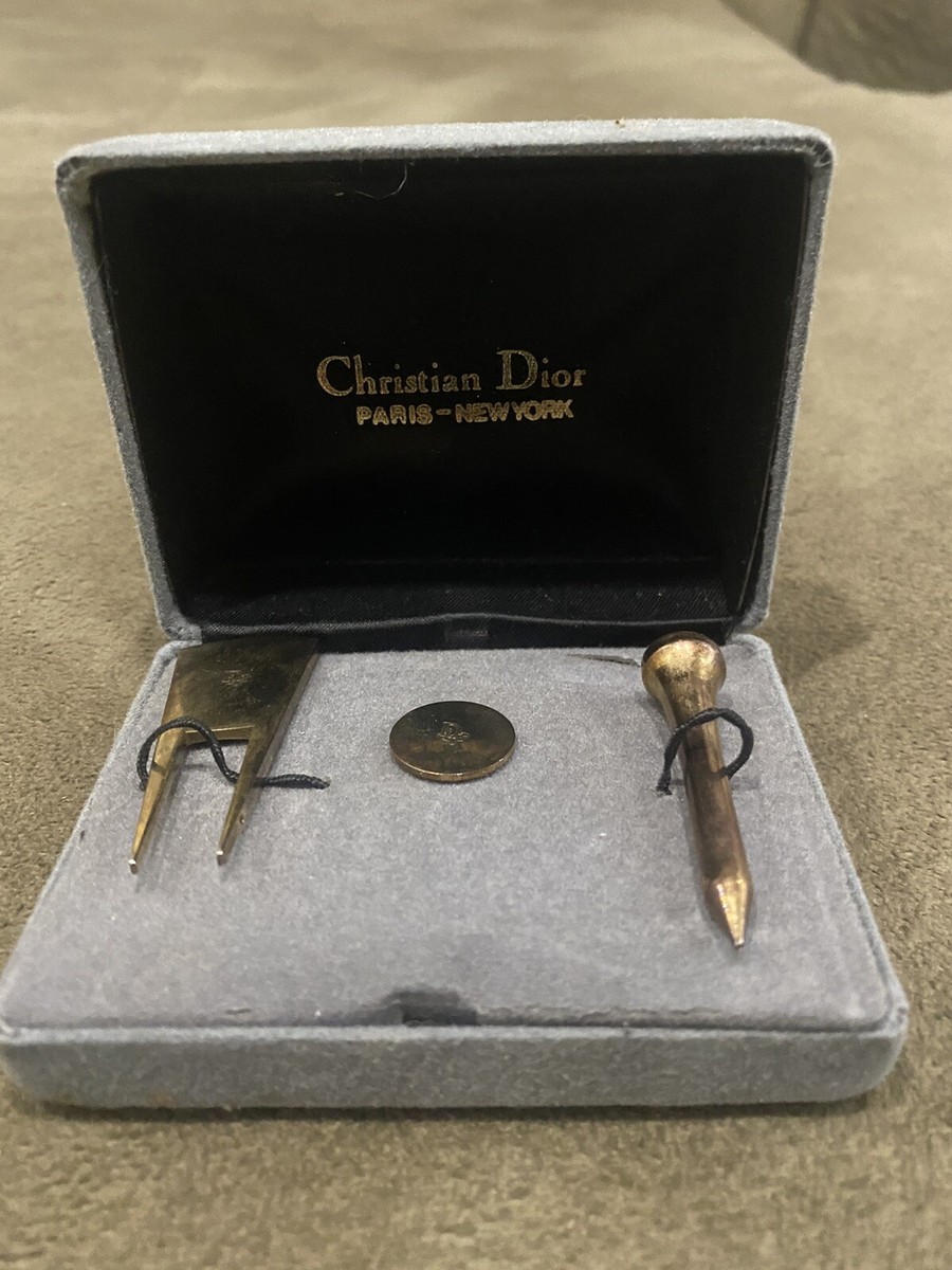 Christian Dior Golf Set - Ball Spotter / Tee / Divet Fixer