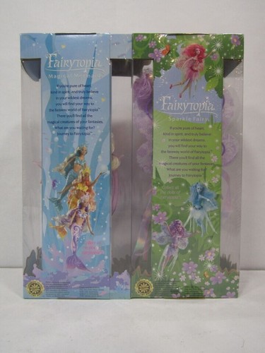 Mattel Fairytopia Sparkle Fairy and Magical Mermaid Barbie 2-Pack (Damaged Box) - Picture 3 of 8