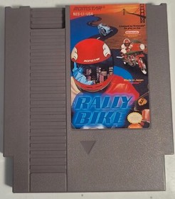 Rally Bike NES CIB, Untested