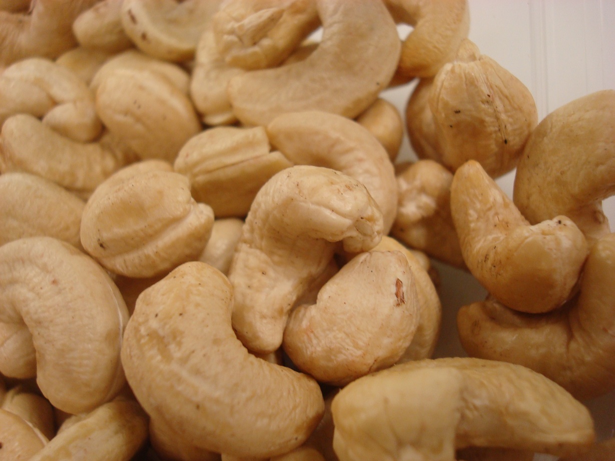 Roasted UNSALTED Whole JUMBO Cashews Resealable Bag Always Fresh by Agro Sun