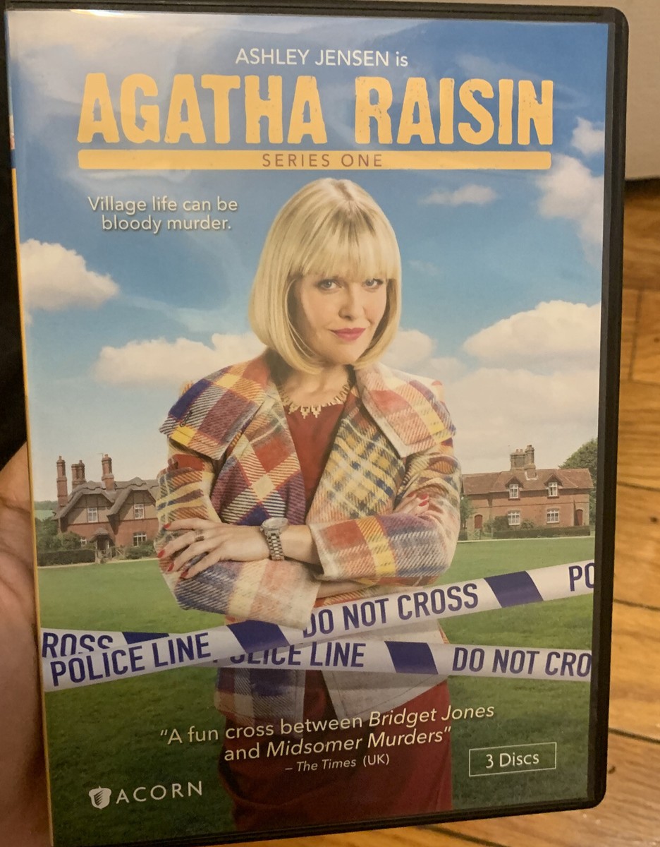 Agatha Raisin: Series One DVD Disc Set TV BBC Acorn Jensen
