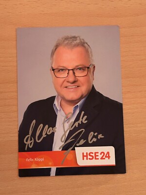 Felix Köppl - HSE24 - Autogrammkarte original signiert - #S28468