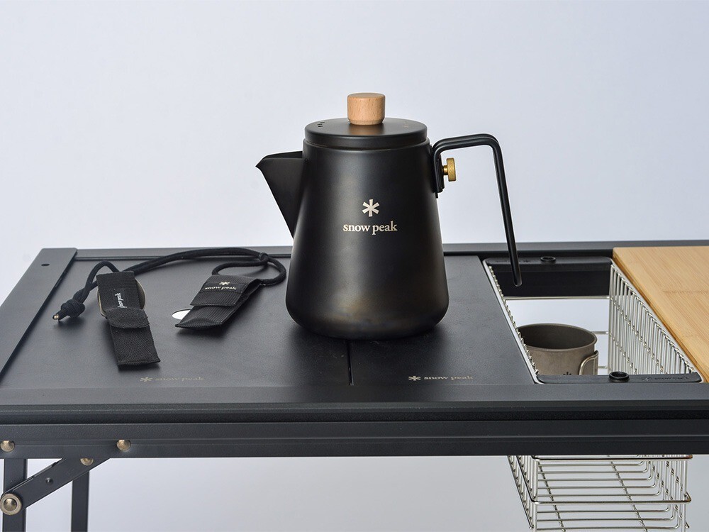 調理器具 snow peak Barista Kettle Black Edition snow peak-Field Barista Kettle Black Limited Edition-WhoWhy