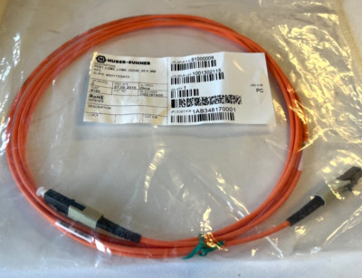 Huber&Suhner   PC01.LCME.LCME.O224E.  2m  MM  Simplex  orange,  OM2