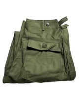 50s OG-107 Sateen Trouser Mens 28x30 1st Pattern Korean War New Nos Pants