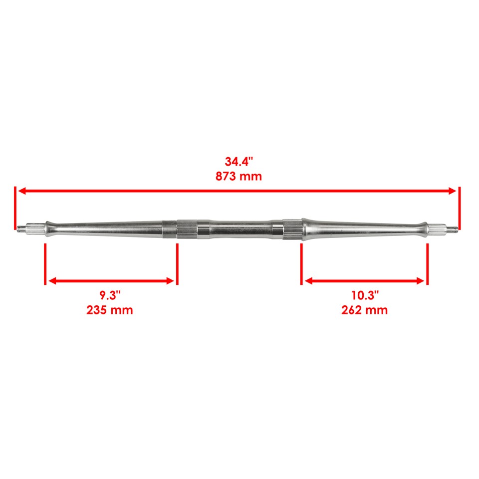 Vito's Performance Rear Axle Carrier With Bearings For Yamaha Warrior 350 1990-2004 - Silver Powdercoat
