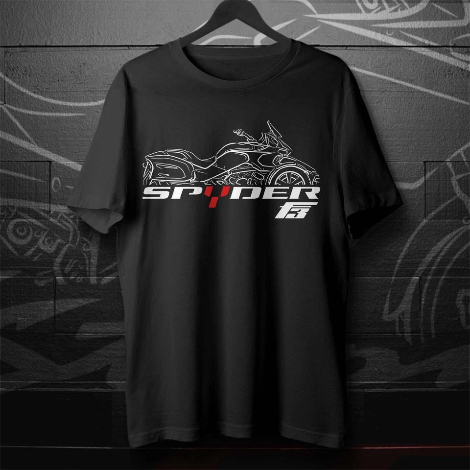 Camiseta Can Am F3 Spyder para motociclistas de 3 ruedas (para: F3S F3-T F3-LTD) Foto 2 de 4