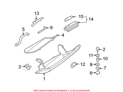 MINI 51452752778 Genuine OEM Factory Original Striker Catch for  