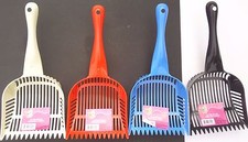 LITTER SCOOP FOR CATS Large Scoopers with Long Handle, SELECT: Color of Scooper