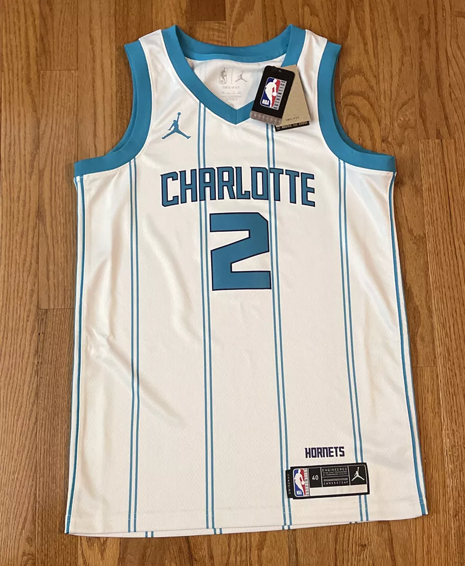 Nike Men's Charlotte Hornets Lamelo Ball Swingman Jersey