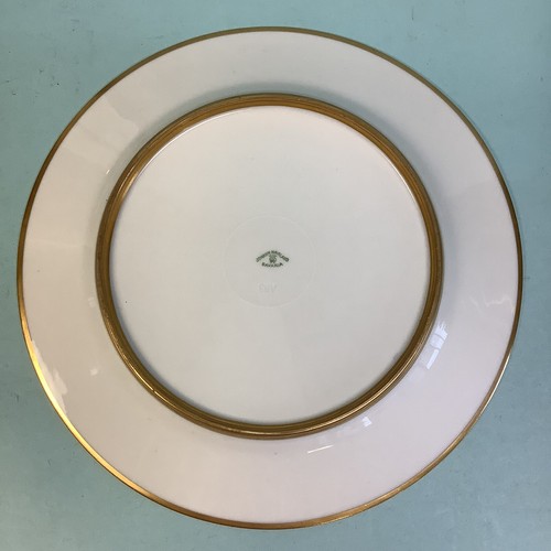 Gilt Cobalt Dinner Plates (12) by Johann Haviland 10.75” Diameter - Picture 8 of 11