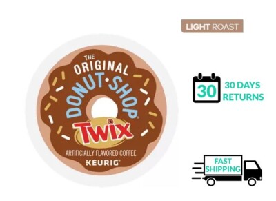    Donut Shop Twix Light Roast Keurig Coffee K-cups  