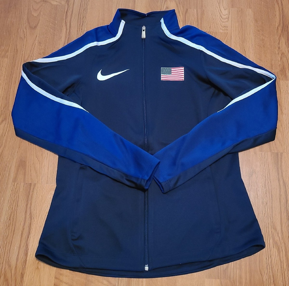 USATF Nike Pro Elite Athlete Sponsored 2019 Track Field Olympic Jacket  LARGE